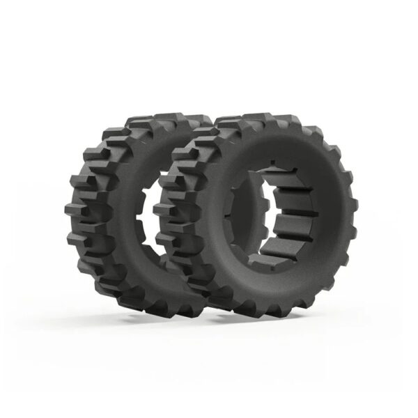 Mowrator Paar breite Räder bis 85% für Mowrator S1 Rasenmäher